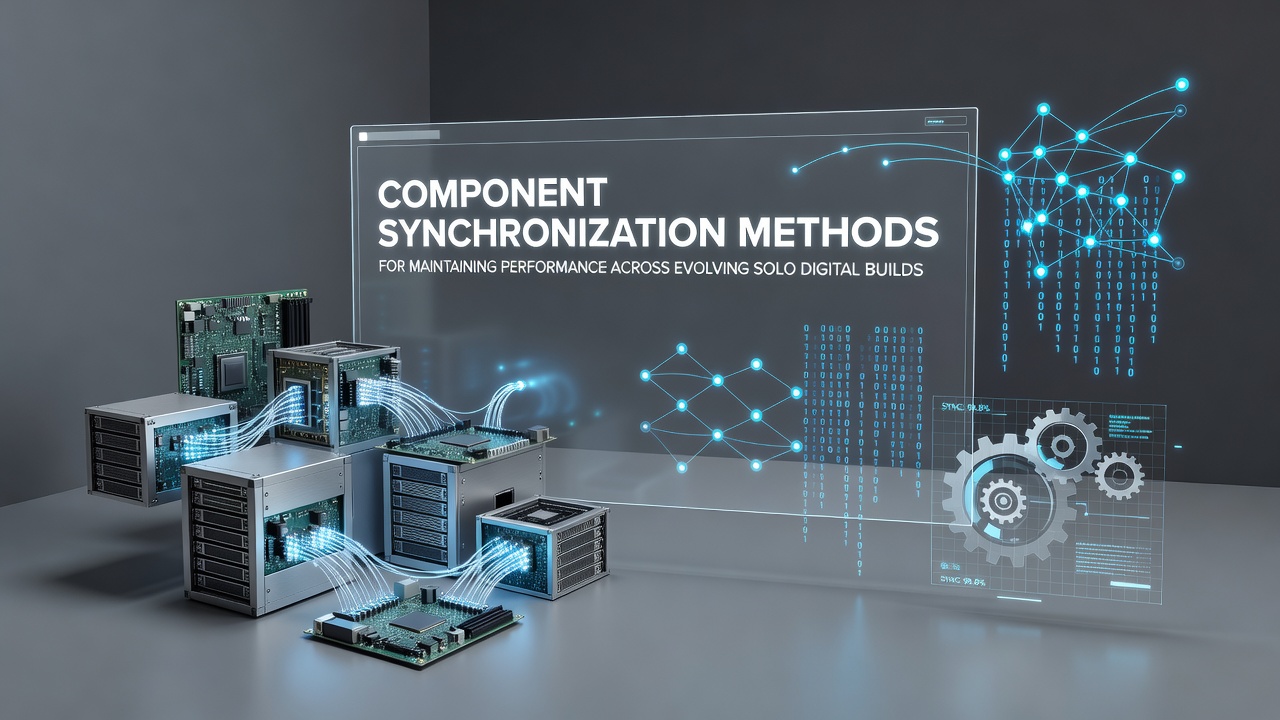 Component Synchronization Methods for Maintaining Performance Across Evolving Solo Digital Builds