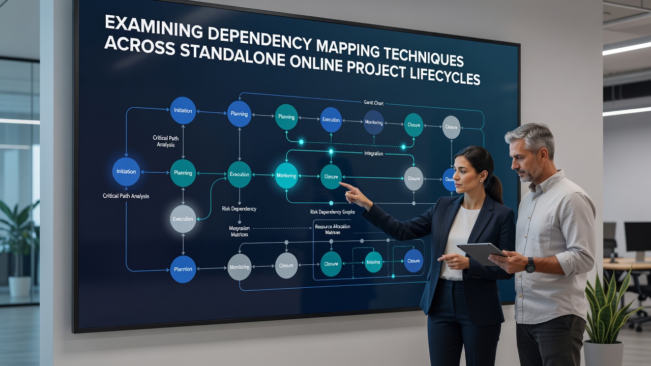 Examining Dependency Mapping Techniques Across Standalone Online Project Lifecycles
